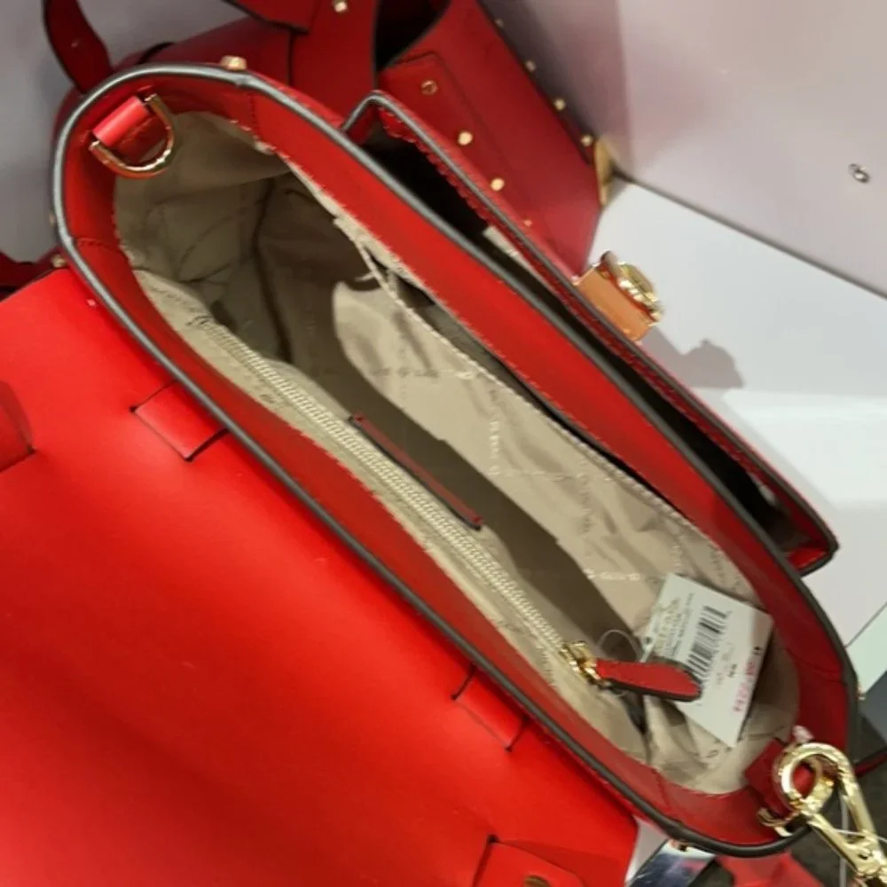 Michael Kors Manhattan Medium School Satchel - Picture 12 of 16